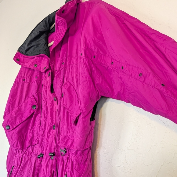 VTG 90s Hot Pink Tyrolia by Head Ski Jacket Retro Eclectic Maximalist Outerwear - Picture 6 of 11